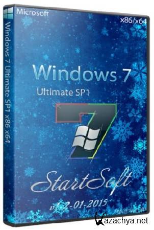 Windows 7 Ultimate SP1 StartSoft 1-2-01-2015 (x86/x64/RUS)