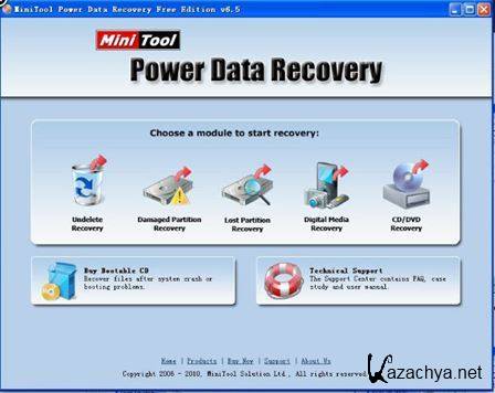MiniTool Power Data Recovery (2014)  | Portable