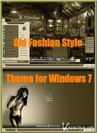  Old Fashion Style  Windows 7 (Rus/Eng) PC
