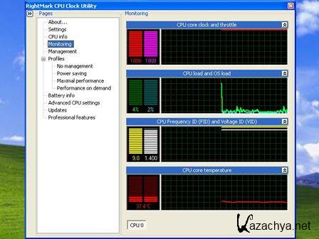 RightMark CPU Clock Utility RMClock v2.35 (Rus) PC