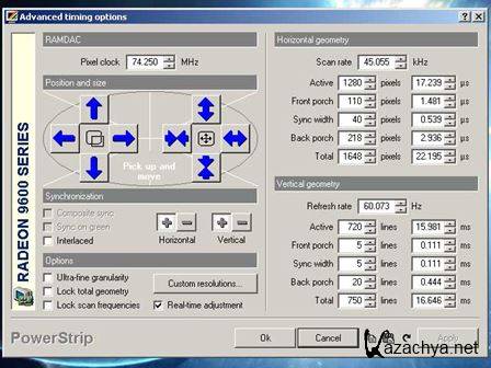PowerStrip 3.90 Build 712 (Rus) PC