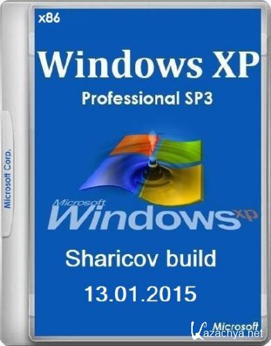Windows XP Professional SP3 VL by Sharicov Build 13.01.2015 (x86/RUS)