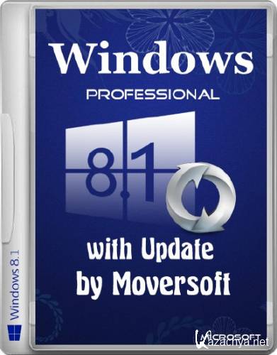 Windows 8.1 Pro With Update MoverSoft 01.2015 (x64/RUS)