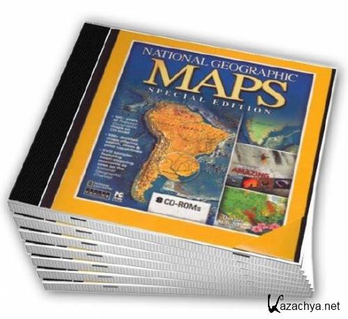 100 Years of National Geographic Maps (1888-1999)