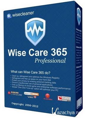 Wise Care 365 Pro 3.44 Build 301 + Portable [Multi/Rus]