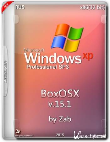 Windows XP SP3 BoxOSX v15.1 (x86) (2015) [Rus]