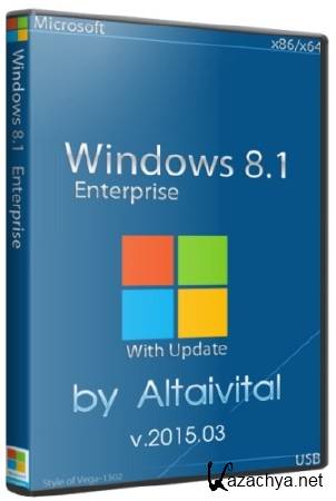 Windows 8.1 Enterprise With Update USB by Altaivital 2015.03 (x86/x64/RUS)