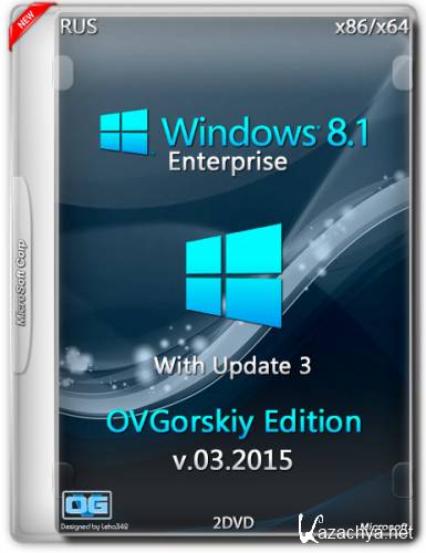 Windows 8.1 Enterprise x86/x64 With Update3 by OVGorskiy 03.2015 2DVD (RUS)