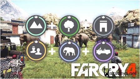 Far Cry 4: The Best Custom Maps Pack [15   ] (2015) PC | Maps