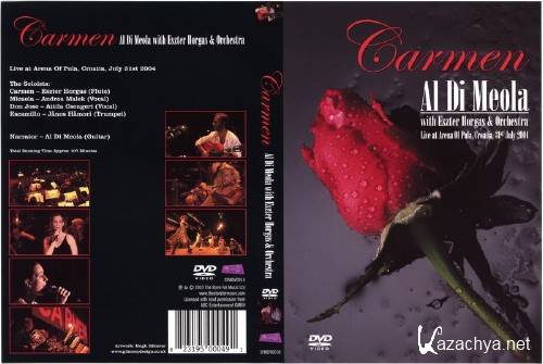 Al Di Meola with Eszter Horgas & Orchestra - Carmen DVD9