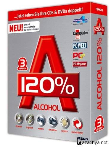 Alcohol 120% 2.0.3 Build 7612 Free Edition (2015/ML/RUS)