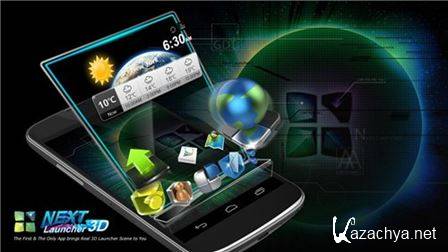 Next Launcher 3D v.3.13 + ,  (RUS) Android