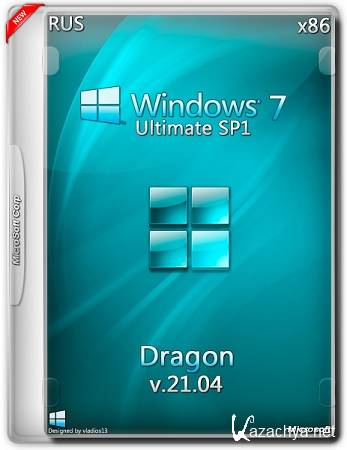 Windows 7 SP1 Ultimate x86 by Dragon [v21.04] [Ru] (RUS/2015)