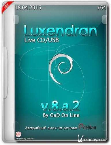 Luxendran v.8.a.2 Live CD/USB (RUS/2015)