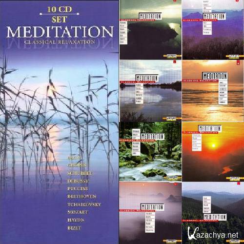 Meditation - Classical Relaxation 10CD Box (2015) 