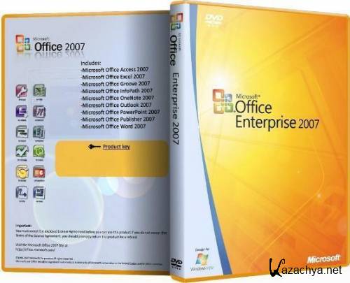 Microsoft Office 2007 Enterprise SP3 12.0.6718.5000 RePack by D!akov (22.04.2015) 