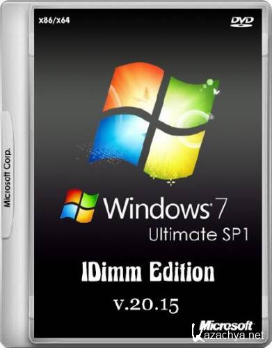 Windows 7 Ultimate SP1 IDimm Edition v.20.15 (x86/x64/RUS)