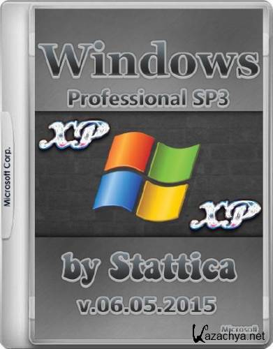 Windows XP Pro SP3 by Stattica v.06.05.2015 (x86/RUS)