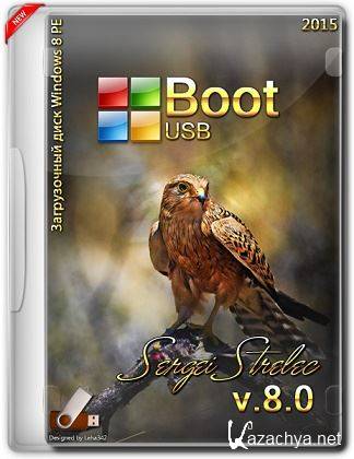 Boot USB Sergei Strelec 2015 v.8.0 (x86/Native x86) (2015)