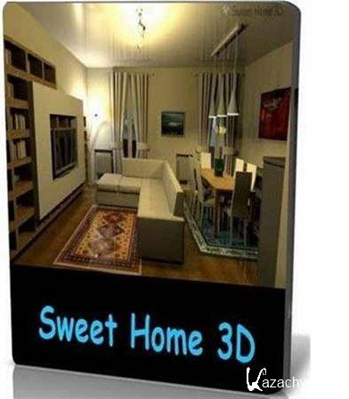 Sweet Home 3D 4.4 (2014) Portable