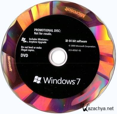 Windows 7 SP1 by lopatkin 7601.23072.150525-0604 9x1 (x86/x64) (2015) [RUS]