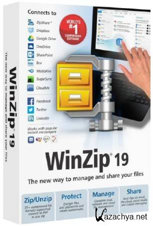 WinZip Standart / Pro / Backup / Photo / OEM Edition 19.5 Build 11532 ML/RUS