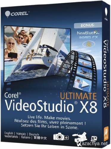 Corel VideoStudio Pro X8 18.0.0.181 RePack by alexagf (2015/RUS/ENG)