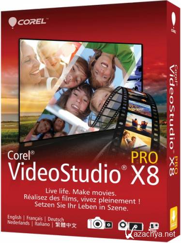 Corel VideoStudio Pro X8 18.0.0.181 RePack (2015/RUS/ENG)