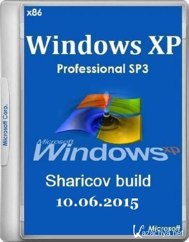 Windows XP Professional SP3 VL by Sharicov Build 10.06.2015 (x86/RUS)