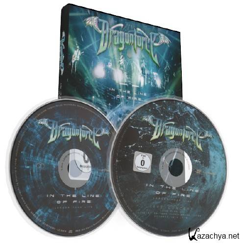 DragonForce - In The Line Of Fire... Larger Than Live (Digipack Ltd. Edition) (2015)