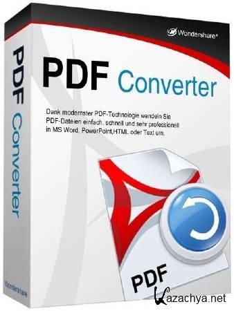 Wondershare PDF Converter Pro 4.1.0.3 + Rus