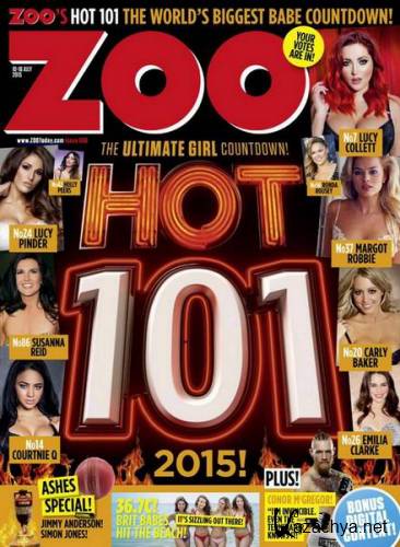 ZOO 586 (July 2015). ZOO Hot 101 2015