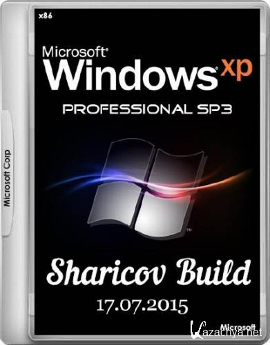 Windows XP Professional SP3 VL by Sharicov Build 17.07.2015 (x86/RUS)