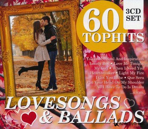 60 Top Hits: Lovesongs & Ballads 3CD (2015)