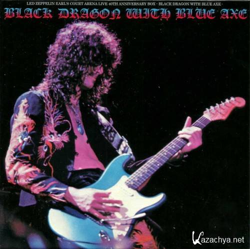 Led Zeppelin - Black Dragon With Blue Axe (3CD bootleg) (2015)