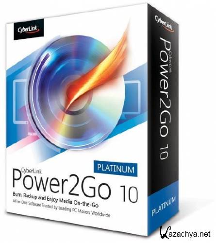 CyberLink Power2Go Platinum 10.0.1913.0 + Rus + Content Pack