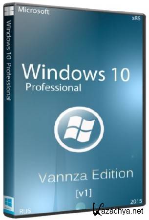 Windows 10 Professional x86 Vannza Edition [v1] (2015/RUS)