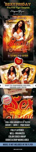 Free Sexy Friday Flyer Template