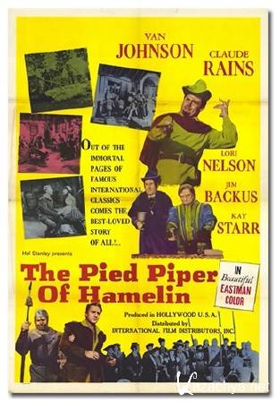 ����������� �������� /  The Pied Piper of Hamelin (1957) IPTVRip-AVC