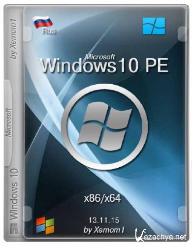 Windows 10 PE by Xemom1 13.11.15 (x86/x64/2015/RUS)