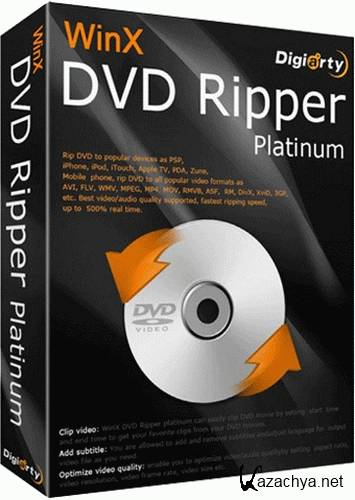 WinX DVD Ripper Platinum 7.5.12 Ml/RUS Portable