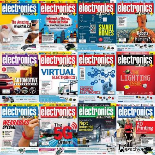 Electronics For You 1-12 (January-December 2015).  2015