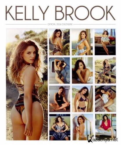 Kelly Brook. Official Calendar 2016