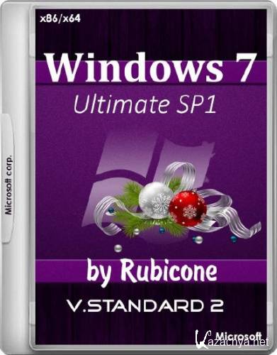 Windows 7 Ultimate SP1 x86/x64 v.Standard 2 by Rubicone (2015/RUS)