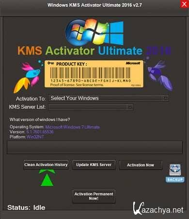 Windows KMS Activator Ultimate 2016 v2.7