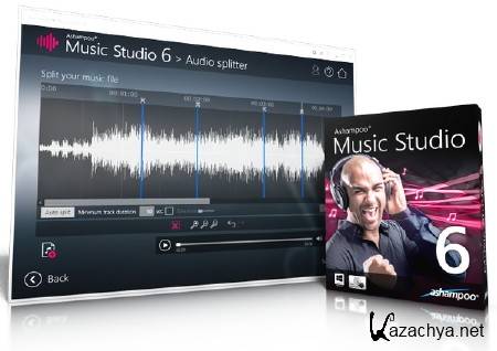  Ashampoo Music Studio 6.0.2.27 Portable RePack by KpoJIuK