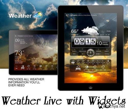  Weather Live with Widgets Full v4.5 build 109 (Android)