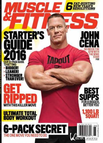 Muscle & Fitness 1 (January 2016) USA