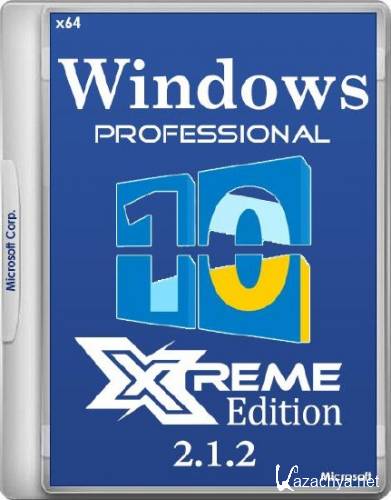 Windows 10 Pro x64 eXtreme Edition v.2.1.2 by c400's (RUS/2016)