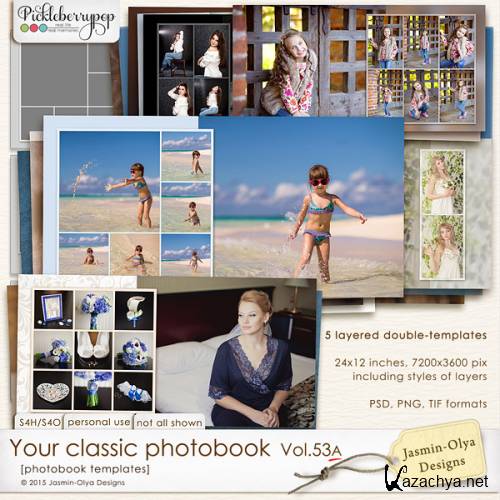 Шаблоны для фотокниг "Your Classic photobook"-3